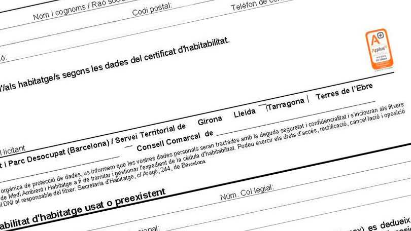 Cèdula d'Habitabilitat